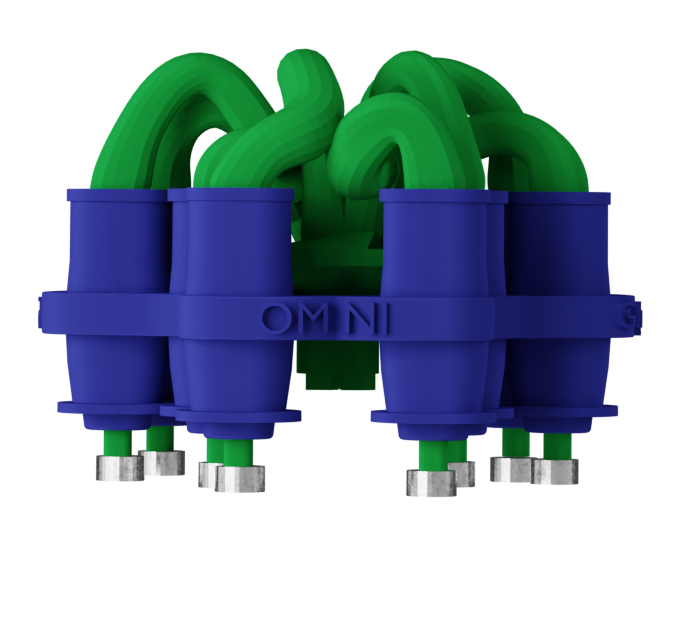 DACOS Omni GlueJet™ Spider Set (Dispenser + Plunger + Presser)